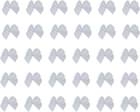 Sowaka 50 Pcs Mini Satin Ribbon Bow 0.9 Inch Small Soft Cute Elegant Bows for Craft DIY Making Kit Art Scrapbooking Sewing Christmas Gift Wedding ...