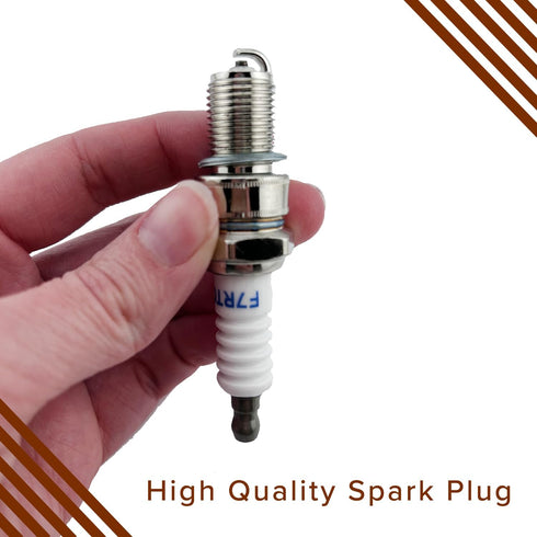 AlveyTech Affordable Spark Plug 6.5 HP Predator Engine Parts (Single) - Durable Copper Plug Uses .030 Gap, Replacement Parts for Baja MB165 & MB20...
