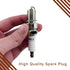 AlveyTech Affordable Spark Plug 6.5 HP Predator Engine Parts (Single) - Durable Copper Plug Uses .030 Gap, Replacement Parts for Baja MB165 & MB20...