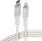 Realm USB-C to Lightning Cable, MFi Certified Lightning Cable, Nylon Braided Type C to Lightning Cable, iPhone 12 Charger Cable, White...