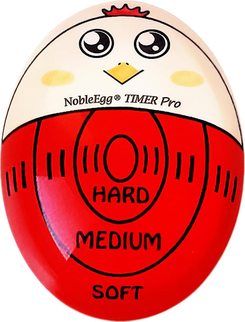 NobleEgg Egg Timer Pro for Boiling Eggs | Soft Hard Boiled Egg Timer That Changes Color When Done | No BPA, Certified...
