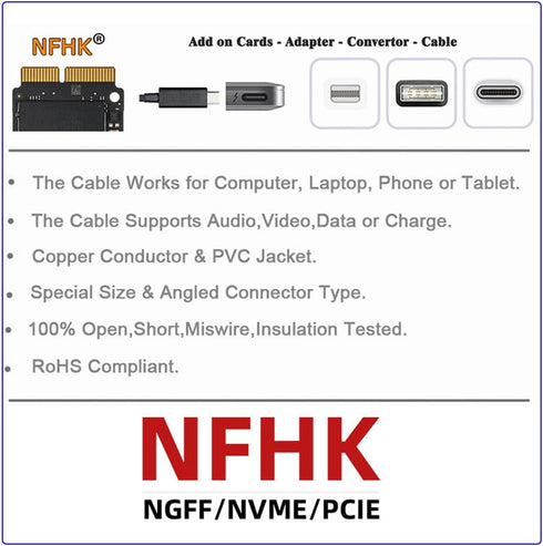 NFHK Up Angled USB 2.0 Type-A Male to Female Extension Data Flat Slim FPC Cable for FPV & Disk & Scanner & Printer 50CM...