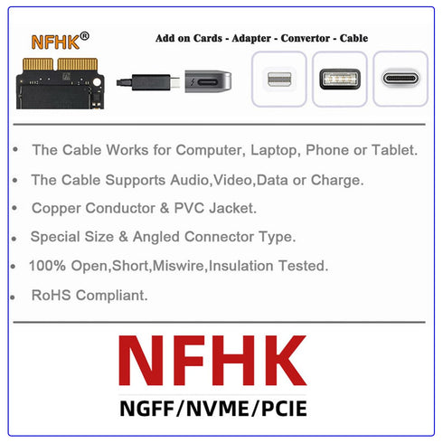 NFHK Up Angled USB 2.0 Type-A Male to Micro USB 5Pin Male Data Flat Slim FPC Cable for FPV & Disk & Phone 50CM...