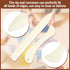 Stained Glass Tools 4 Pieces FID Stained Glass Plastic Burnisher Flat Stained Glass Foil Holder Stained Glass Supplies for Stained Glass Work DIY ...