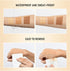 Leg Makeup Waterproof No Transfer, Leg Vein Cover up Makeup for Varicose Veins Waterproof Black Skin, Leg and Body Scar Cover up Makeup for Tattoo...