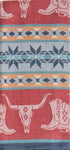 Kay Dee Southwest at Heart Jacquard Tea Towel & Boots Tea Towel, Set of 2 Southwestern Native Print Western Cowboy Kitchen Towels Dishtowel Set...