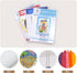 Aiorkeng Cross Stitch Kits Stamped Full Range of Embroidery Starter Kits for Adults Beginners DIY 11CT 3 Strands -Flower of The Ocean(Printed) 32×...