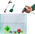 PULACO Aquarium Gravel Cleaner, New Quick Water Changer with Air-Pressing Button, Fish Tank Sand Cleaner Kit with Free Aquarium Brush...