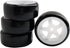 4PCS 12mm Hub Wheels,1:10 63mm Hard Plastic RC Drift Cars On Road Touring Racing Bald Tires for Traxxas HSP Tamiya HPI Kyosho On-Road Drifting Car...