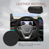 Leather Steering Wheel Cover, Stitch on Wrap, Steering Wheel Covers, 15Inch Breathable Anti-Slip Car Steering Wheel Protector, Steering Wheel Acce...