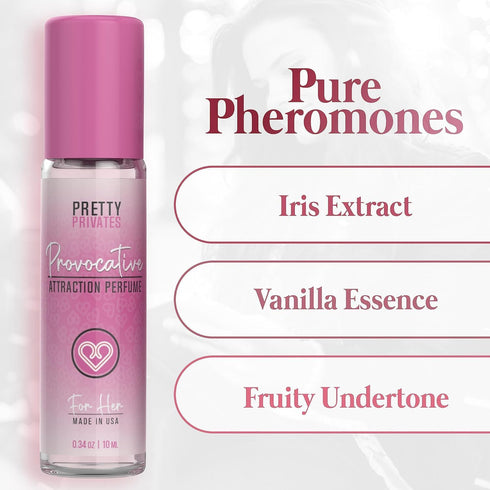 Pheromones Perfumes For Women - Made in USA - Enhanced Scents Pheromones For Women - Long-Lasting Pheromone Perfume For Women Attract Men - Pherom...