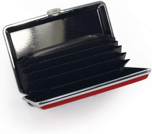 BRISA VW Collection - Volkswagen Business Card Holder Case Etui with T1 Bus Design...
