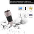 5 Pack RG6 Compression Connectors, 75 Ohm F Connector Inside Conductive washer Design Weatherproof Coax Connector, Compatible for RG6 Dual, Tri Qu...