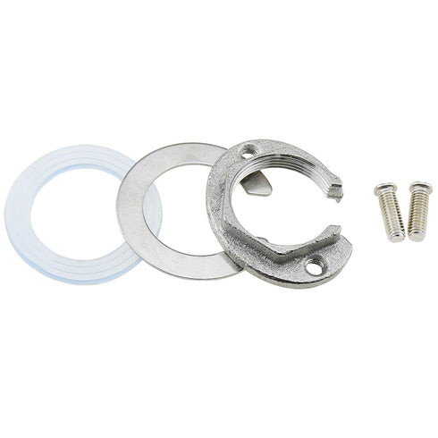 Tap Fixing Tool Set Lock Nut Bathroom Kitchen Tap Jam Nut Stainless Steel Open End Round Nut Suitable for Kitchen and Bathroom Tap Fixing...