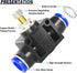 TAILONZ PNEUMATIC Air Flow Control Valve with Push-to-Connect Fitting, in-Line Speed Controller Union Straight - 6MM Tube OD x 6MM Tube OD SCF-6 ?...