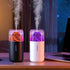 Mini Volcano Humidifier, USB Personal Desktop Humidifier for Car, Office, Bedroom etc. Auto Shut-Off, 2 Mist Modes, Super Quiet (White)...