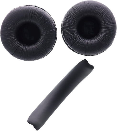 Deal4GO Original Headphone Earpads w/Headband Cover Cushion Replacement for JBL Tune 500 510 520 560 590 Headset Earmuff (Black)...
