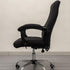 Office Chair Cover with Arm Covers - Universal Stretch Desk Chair Cover, Computer Chair Slipcovers (Size: L) - Black...