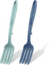 2 Pcs Silicone Flexible Fork 11.6 Inch Silicone Fork Heat Resistant Cooking Fork Large Fork Kitchen Non Stick Fork Ultimate Fork for Mix Ingredien...