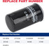 Oil Filter 122-0836 Spin-on Fits for Cummins Onan RV Generator QG 5500/7000 Series HGJAA HGJAB HGJAC Replaces# B7238 PH2875 PH1002 1220836...