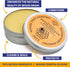 Beeswax Furniture Polish & Conditioner for Wood (Orange 3.4 Fl Oz) Enhances the Natural Beauty of Oak Pine Beech & More Seals & Protects for a Per...