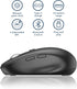 iClever Wireless Mouse, MD165 Dual Mode Wireless Mouse, Bluetooth Type-C Rechargeable Mouse, 2.4G Wireless Computer Mice with USB Receiver, 3 Devi...