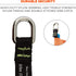Ergodyne Squids 3700 Web Tool Tail Attachments, 6-Pack, 2 Pounds, Medium Length|4.5,Orange...