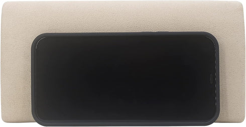 Faux Suede Women's Evening Clutch Bags for Formal Cocktail Prom Wedding Party Velvet Foldover Purse...