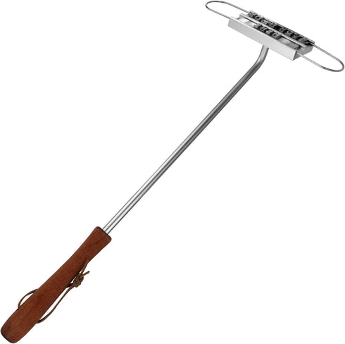 BBQ Branding Iron with Changeable Letters - Brand Your Steak, Hamburger, Chicken, with Your Name, Message or Just About Anything - Great for Birth...