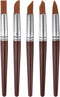 HARFINGTON 5pcs Silicone Clay Sculpting Tool Pottery Modelling Shaper Carving Tool Rubber Tip Shaping Pen for Ceramic Sculpture Polymer Clay, Brow...