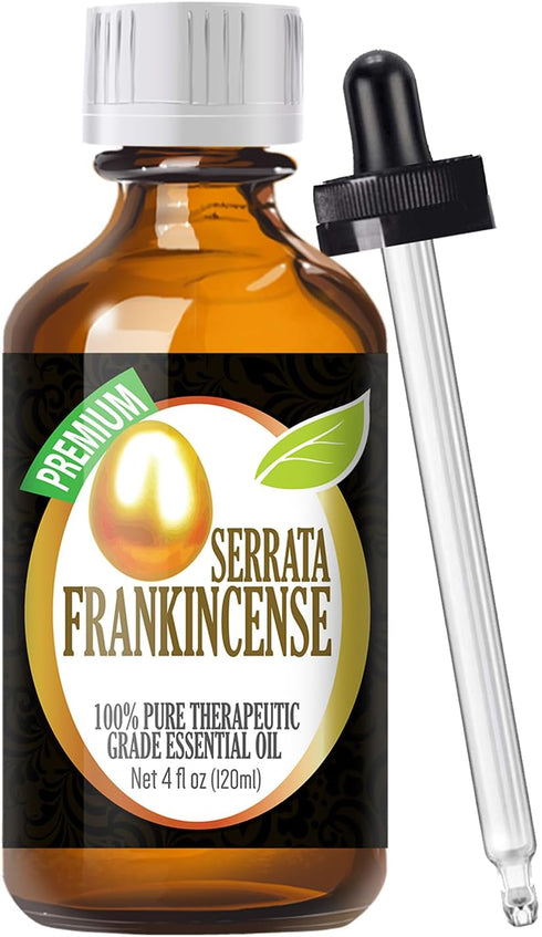 Healing Solutions 120ml Oils - Frankincense Essential Oil - 4 Fluid Ounces...