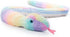 The Petting Zoo Snake Stuffed Animal Plushie, Ombrez Zoo Animals, Rainbow Snake Plush Toy 54 inches...
