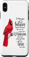 iPhone XS Max Cardinal Red Bird Sign from Heaven Angel Case...
