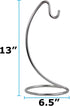 Blue Donuts Modern Banana Hanger - Chrome Banana Stand for Kitchen Countertop...