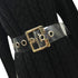 ANKOMINA Women Fashion Holographic Clear Wide Belt Transparent PVC Metal Buckle Waist Belt Waistband Cinch Dress Belt...