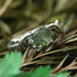 Moss Agate Ring Adjustable Rings Moss Agate Jewelry Green Gems 925 Silver Plated Copper Engagement Wedding Promise Jewelry Gift...