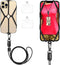 Cell Phone Lanyard, Phone Lanyards for Around The Neck, 2 in 1 Phone Strap with Silicone Phone Holder and Patch, Fits iPhone and Most Cell Phones ...