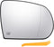 X AUTOHAUX Car Rearview Right Passenger Side Mirror Glass Replacement W/Backing Plate Heated White Glass for Jeep Cherokee 2014-2019 for Jeep Comp...