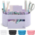Lavender Desk Organizer for Office Supplies and Desk Accessories - Pen Holder Desktop Organization for Room College Dorm Home School (White Lavend...