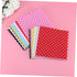 20pcs 15x15 Cm Thick Felt Nonwoven Fabric - Flower Dot Design for DIY Sewing Projects - Kids Crafting - Patchwork Felt Fabric Sheet for Embroidery...