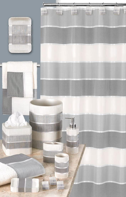 Popular Bath Modern LINE, Waste Basket, Grey...