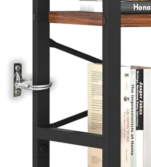 6 Sets Anti Tip Furniture Anchors for Baby Proofing, Earthquake Straps, Furniture Secure to Wall Anchors, Childproof and Home Safety, 10in...