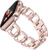 OULUCCI Bands Compatible Apple Watch Bands 41mm 40mm 38mm Women Iwatch Rose Gold Series 9 8 7 6 5 4 3 2 1, D-Shape apple watch bands for women...
