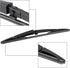 X AUTOHAUX Rear Windshield Wiper Blade Arm Set for Jeep Grand Cherokee Commander 2005-2010...