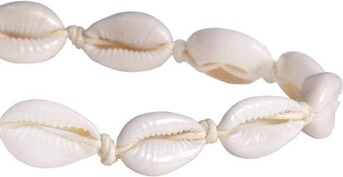 Shell Choker Necklace for Women Adjustable Natural Seashell Necklace Handmade Cowrie Shell Clavicle Necklace Beach Boho Jewelry...