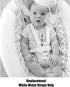Replacement Parts for Baby Swing - Fisher-Price Revolve Baby Swing FBL70 ~ Set of 2 White Replacement Waist Strap with Male Part of Buckle...