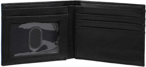 Bioworld Legend Of Zelda Metal Hylian Shield Men's Blue Bi-Fold Wallet...