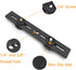 Dual Flash Bracket 8in/20.3cm Camera Mount Tripod Bracket with 1/4 Screw Hot Shoe Flash Light Bracket for LED Light Microphone 3D Stereo Stereosco...