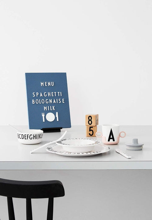 Design Letters 20201002BOWL Kids Alphabet Melamine Bowl for Salads, Pasta & Snacks...