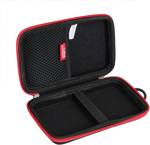 Hermitshell Hard Travel Case for Ekrist/LanLuk Portable Charger Power Bank 25800mAh (Black + Red Zipper)......